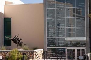 El Paso, Texas, November 1, 2007 Front Entrance to the Main Library Branch in Downtown El Paso. photo