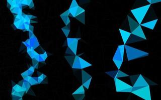 Light BLUE vector blurry triangle texture.