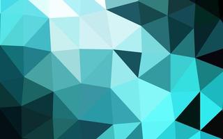 Light BLUE vector polygonal template.