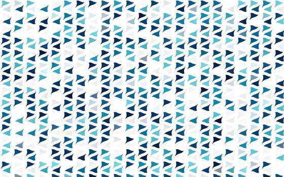 textura de vector azul claro en estilo triangular.