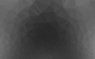 Dark Silver, Gray vector polygonal pattern.