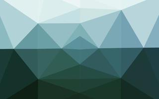 Dark Green vector low poly layout.