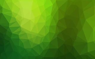 Light Green vector abstract mosaic backdrop.