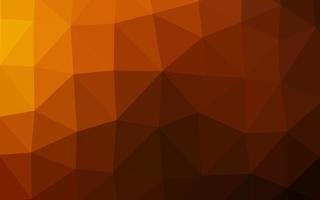 Dark Orange vector low poly layout.