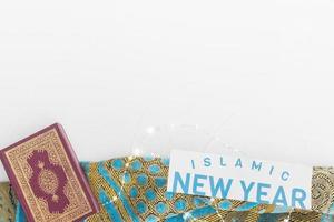 islamic new year words koran tablecloth photo