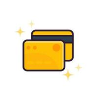 credit card icon vector