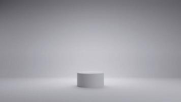 Product presentation. Abstract minimal scene with podium. Mock up, show product display. 3d illustration photo