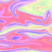Superficie de textura de lámina holográfica rosa y amarilla lite con patrón de lámina abstracto arrugado. foto
