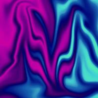 Superficie de textura holográfica de lámina púrpura y azul con patrón de lámina abstracto arrugado. foto