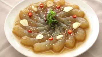 Korean Style Pickled Prawns or  Korean Soy Sauce Pickled Shrimp - Asian food style video