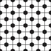 Hexagon pattern seamless gray color vector