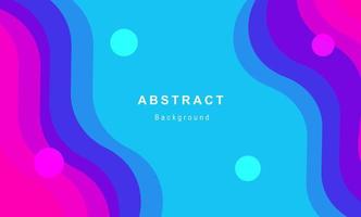 Colorful fluid modern vector abstract background