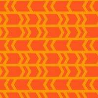 seamless pattern, abstract arrows, geometric orange background vector