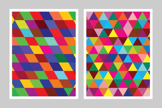 Colorful Abstract Hexagonal Background Pattern vector