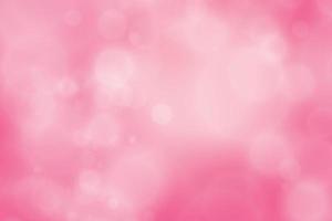 Pink abstract blurred gradient with bokeh, beautiful light background. Vector illustration.