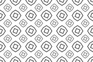 Seamless pattern with black and white colour background, geometric design pattern. Vector illustration.