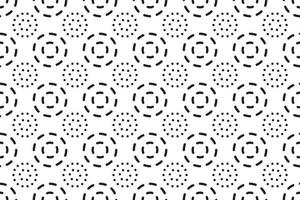 Seamless pattern with black and white colour background, geometric design pattern. Vector illustration.