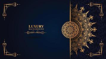 Luxury floral pattern texture and traditional Arabian mandala concept, use for Islamic Ramadan banner design, business card greeting card. vector