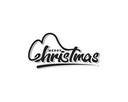 Abstract Merry Christmas logo design, Merry Christmas vector design