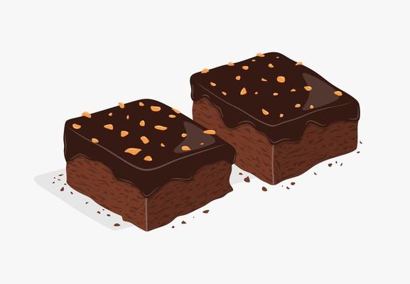 Brownies Vector Art, Icons, and Graphics for Free Download