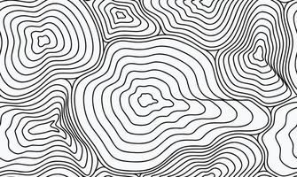 Topographic Map seamless pattern in hand-drawn style. vector