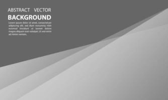 geometric abstract background gradient grey color, for posters, banners, and others, vector design copy space area eps 10