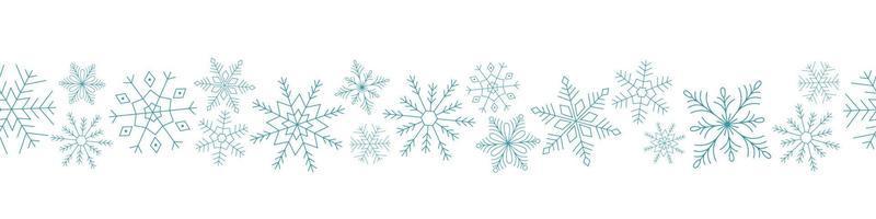 Snow Flake Clipart Boarders