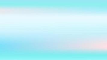 Abstract blue and turquoise horizontal background for design. Smooth satin vector gradient. With pink highlights.