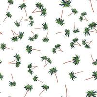 Seamless pattern with palms. Good for clothing and textiles. vector