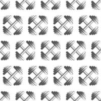 Seamless pattern with dumbbells. Dumbbells in the old style. Endless background on a sports theme. Vector. vector