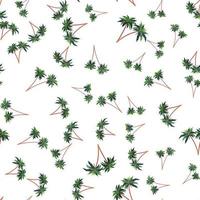 Seamless pattern with palms. Good for clothing, textiles, backgrounds and prints. Vector illustration.