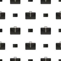 Suitcase and wallet seamless pattern. Suitable for postcards, wrapping paper, books and posters. Business theme. Vector illustration.