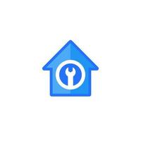 house maintenance service vector icon