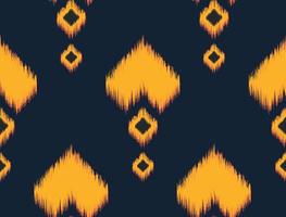 Ethnic tribal ikat pattern design. Design for texture, wrapping, clothing, batik, fabric, wallpaper and background. Pattern embroidery design. vector