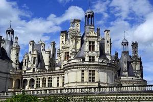 The famous Castle of Chambord in the Loire Valley. France. photo