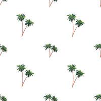 Seamless pattern with palms. Good for covers, fabrics, postcards and printing. vector