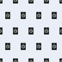 Seamless pattern with washing machine. Endless background with a pattern of a washing machine. Good for backgrounds, wrappers, wrapping papers and prints. Vector. vector