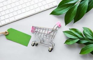 Online shopping concept photo