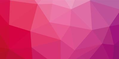 plantilla de banner de fondo rosa abstracto vector