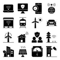 Pack of Smart Devices vector