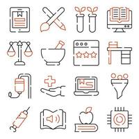 Pack of Education, learning vector