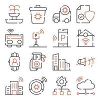 Pack of Smart Technology vector