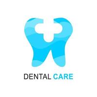 Nature dental care logo. Suitable for your health care company. Tooth minimalist and flat stylish design vector logo sign. Dentist stomatology logo concept. Logotype for clinic, hospital or doctor.
