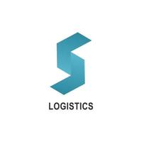 Transport logistic logo of express arrow moving forward for courier delivery or transportation and shipping service. Delivery service arrow for business logo, web icon, network, digital, technology. vector