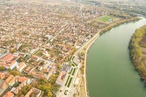 Canal in Serbia photo