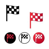 Abstract Race Icon Illustration vector