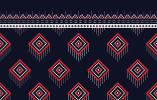 Patrones nativos textiles tradicionales diseños de patrones geométricos étnicos abstractos para fondo o papel tapiz, alfombras, batik, ilustración vectorial vector