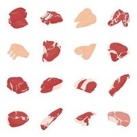 Boneless Chicken Concepts vector