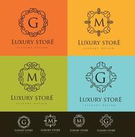 Luxury Letter Logo vector