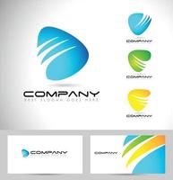 Abstract Logo Design vector